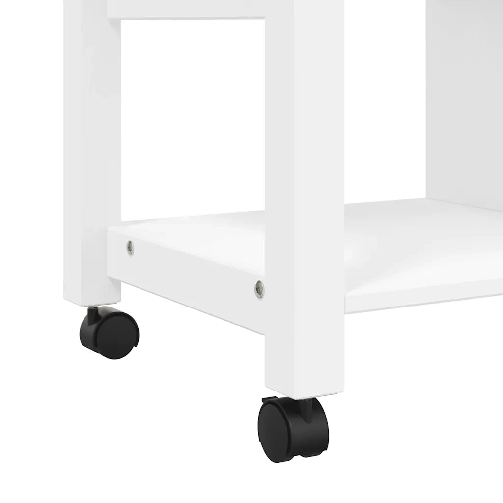 Carrello da Cucina MONZA 84x40x88,5 cm in Legno Massello di Pino CFW1864266