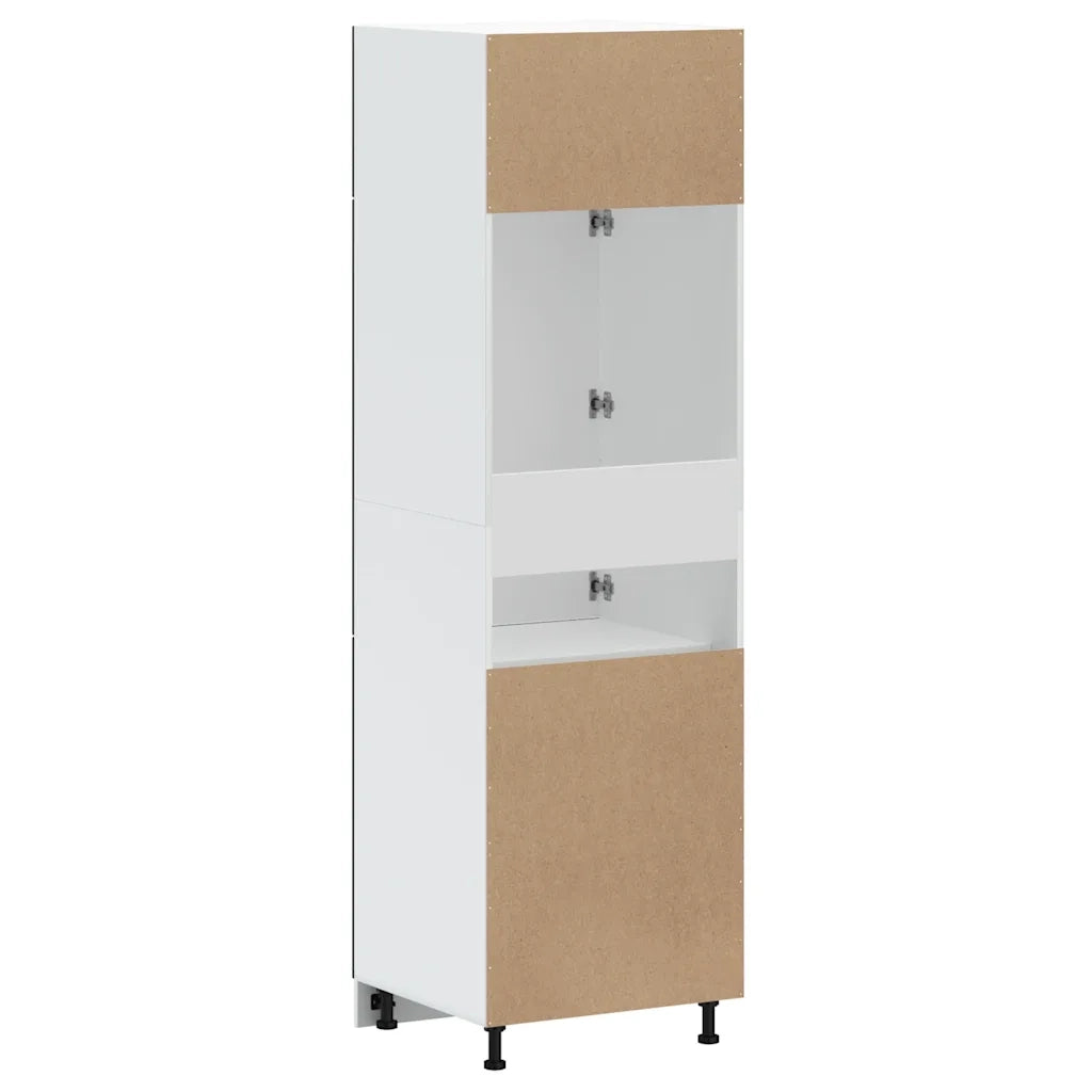 Armadio da Cucina Porto Nero in Legno Multistrato 854108