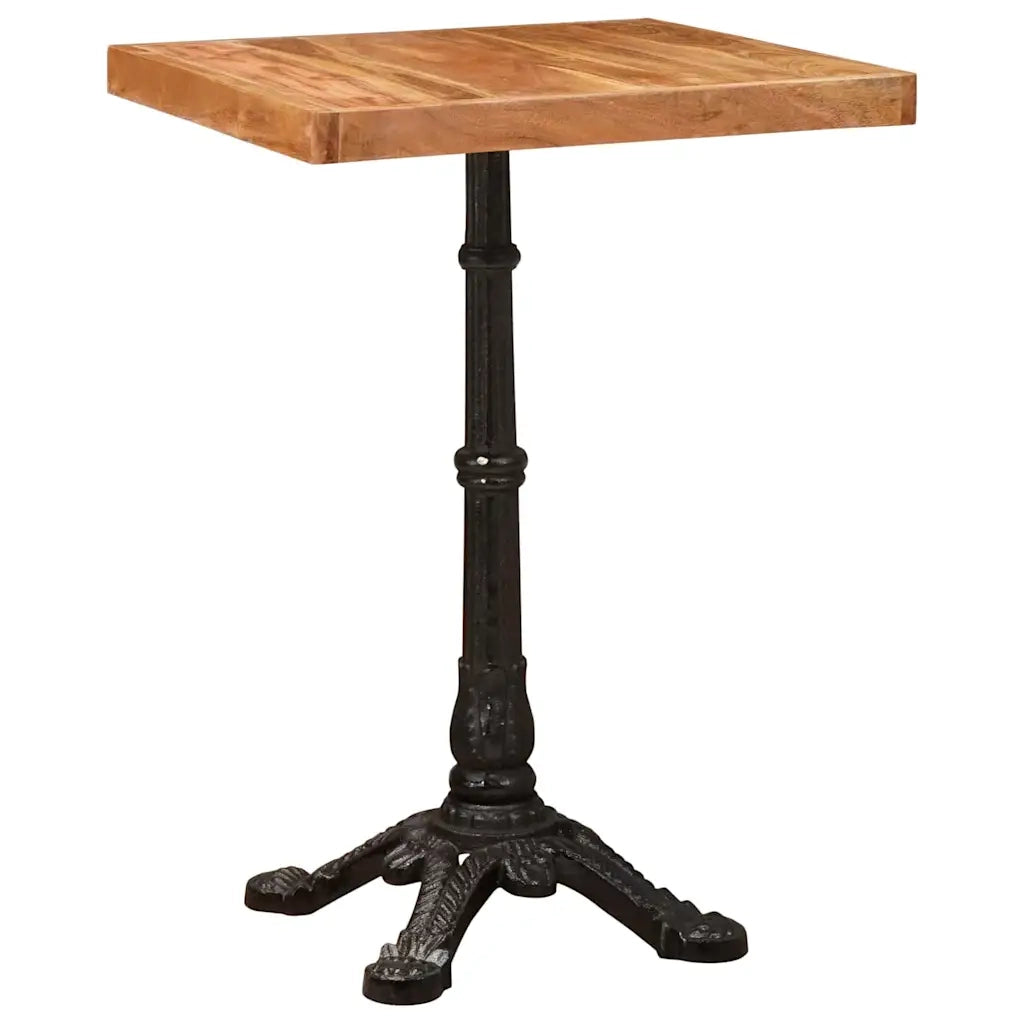 Tavolo da bistrot Marrone Legno di Acacia Massello
