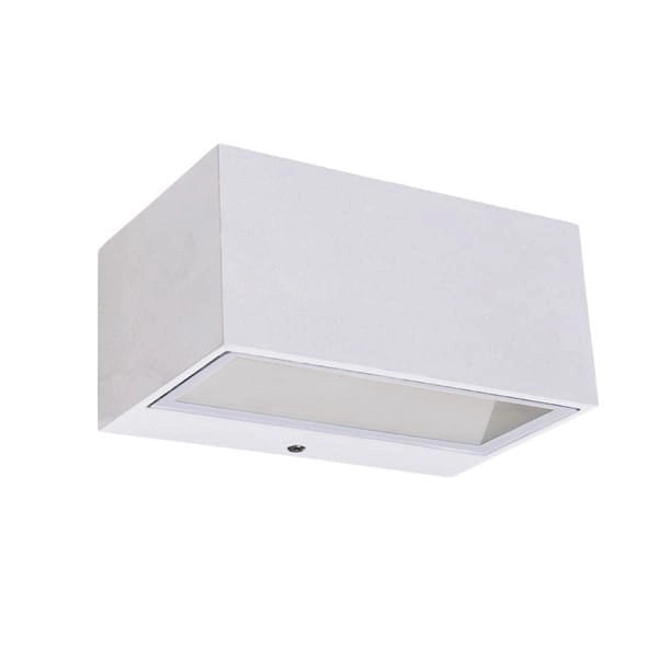 Applique esterna LED GEMINI bianca Lutec 11W IP54