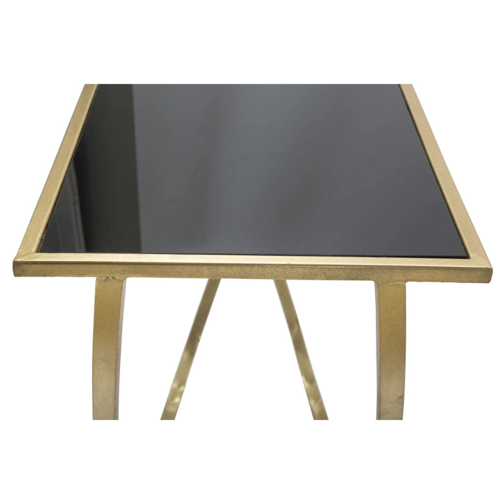 Tavolo Consolle VKH620, Oro, Metallo, 120x40x79 cm