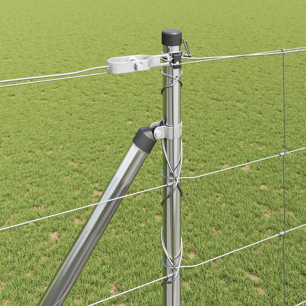 Palo della recinzione Zincato 25 x 1,6 m Acciaio 3351440