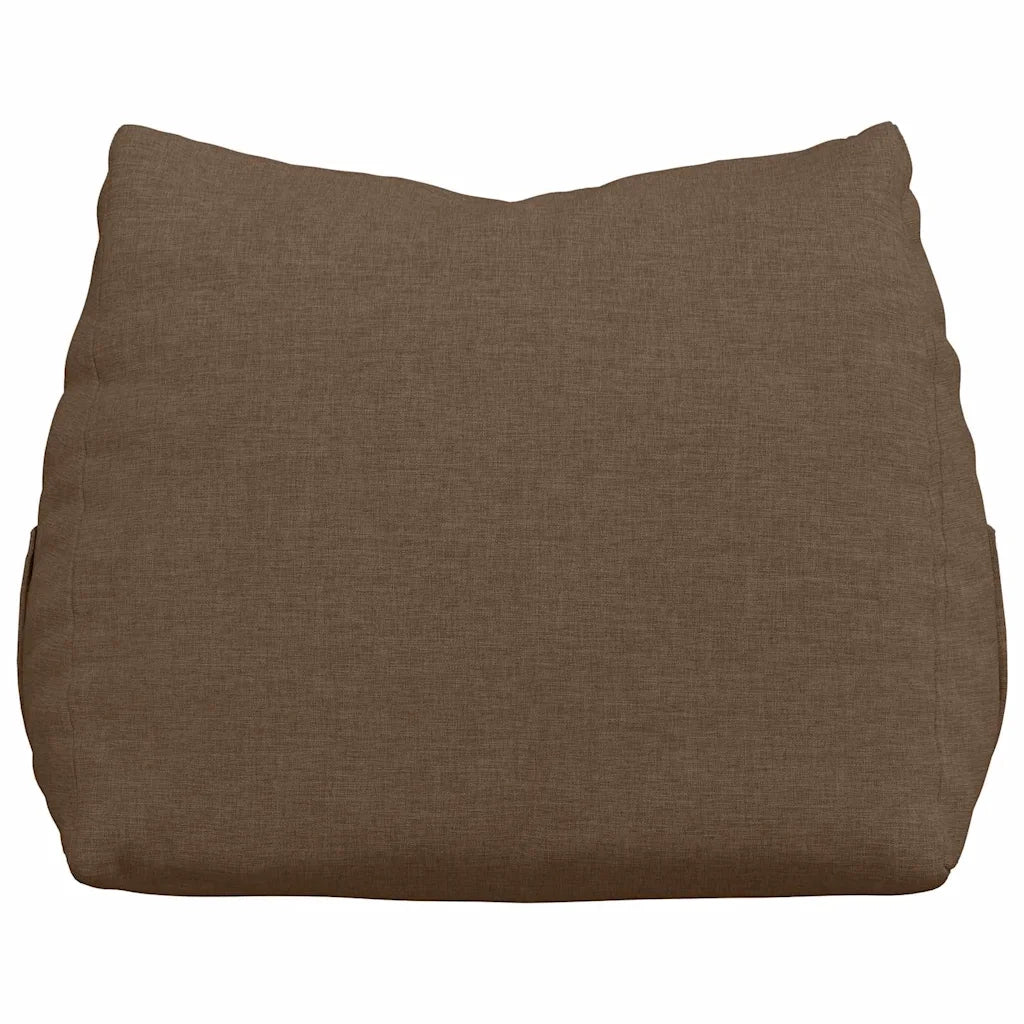 Cuscino per Schiena Marrone 45 x 20 x 35 cm Tessuto 42015006