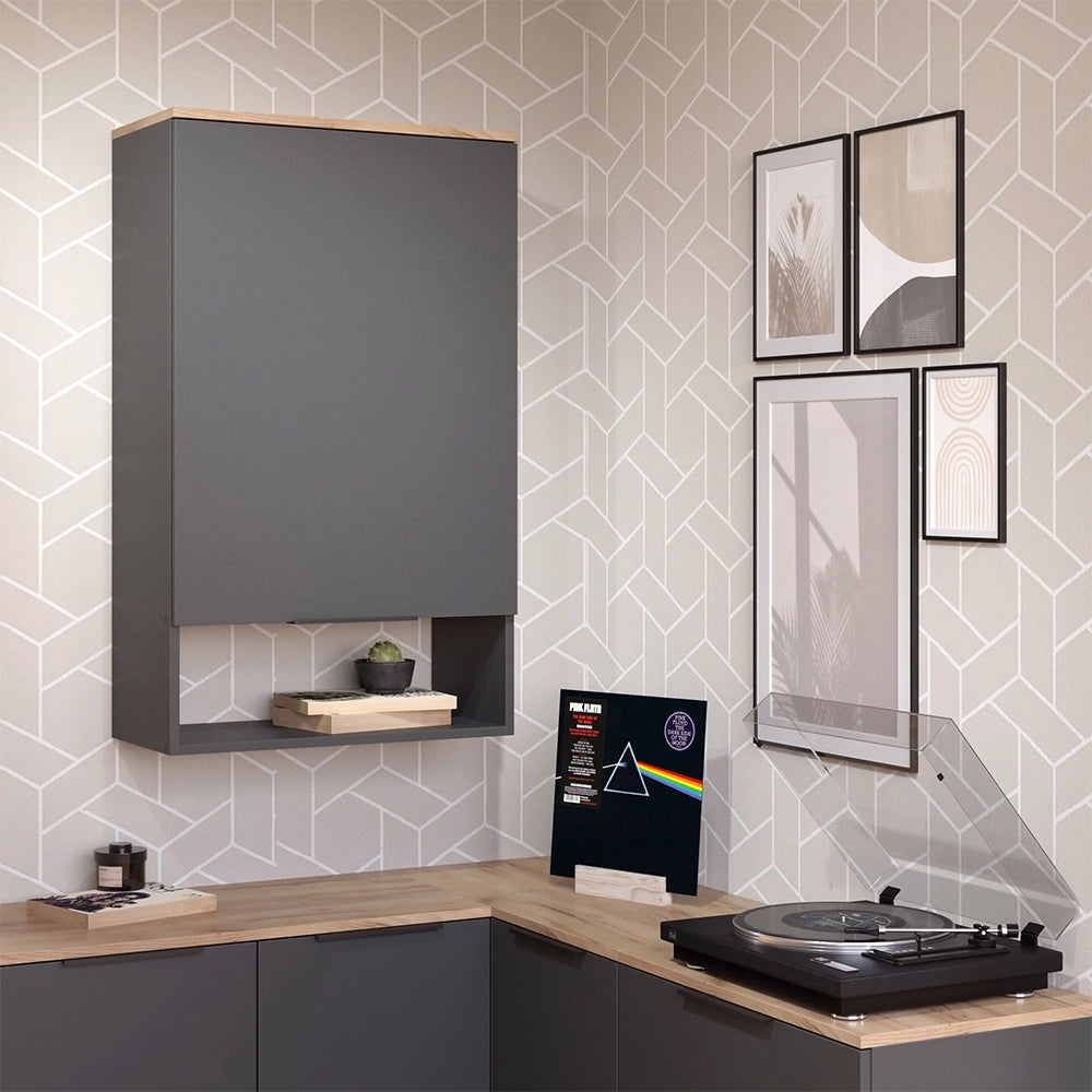 Vicco Credenza Antracite con porta