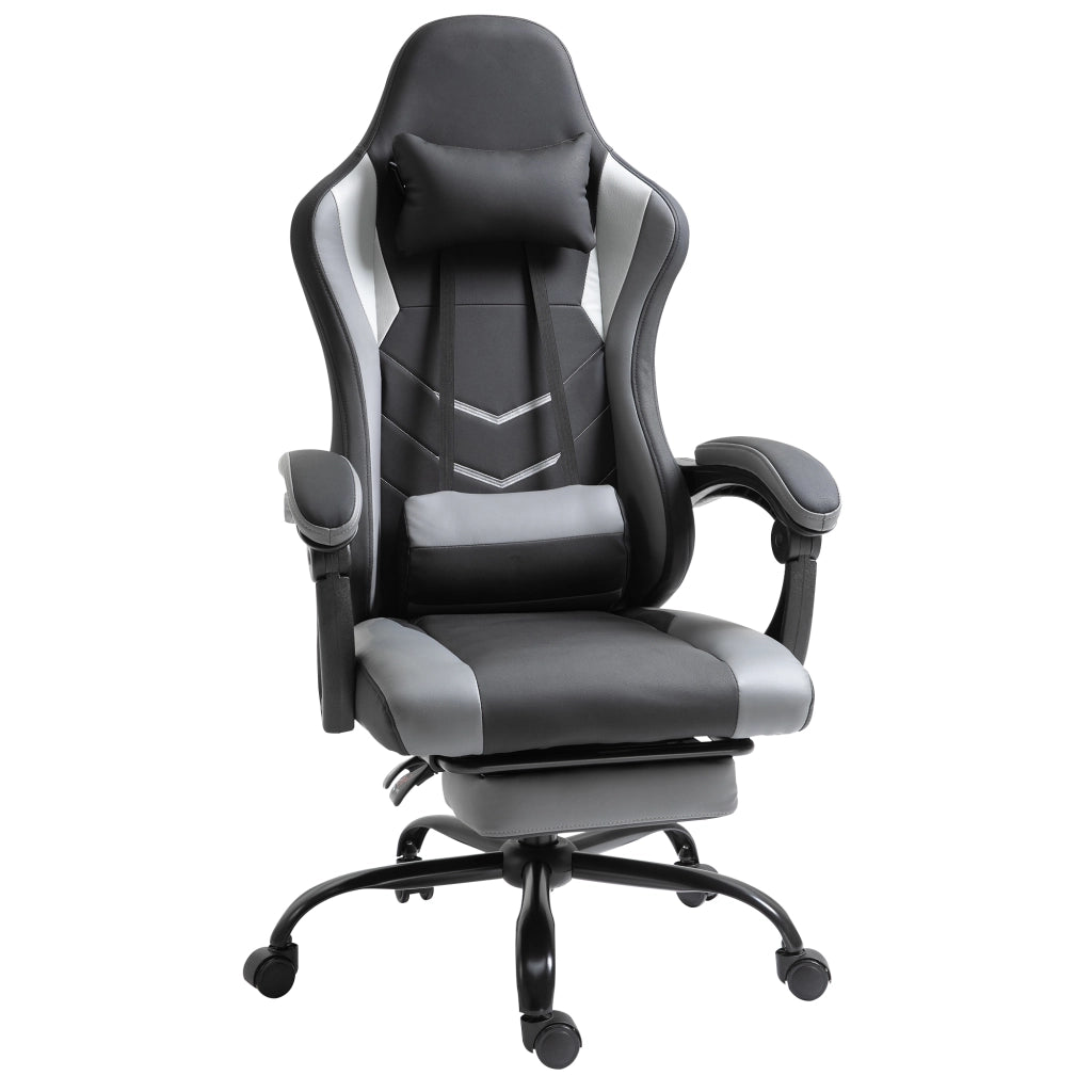 Sedia da Gaming Ergonomica ¨C Minimal ¨C Nero 62x52x128 cm
