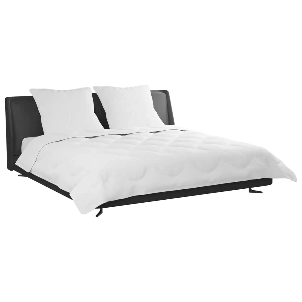Piumone con cuscino 3 pcs Bianco Microfibra 3377483