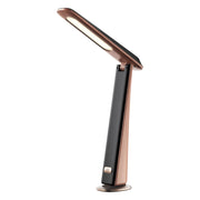 Lampada da scrivania TOP nera/marrone LED 4W dimmer CCT