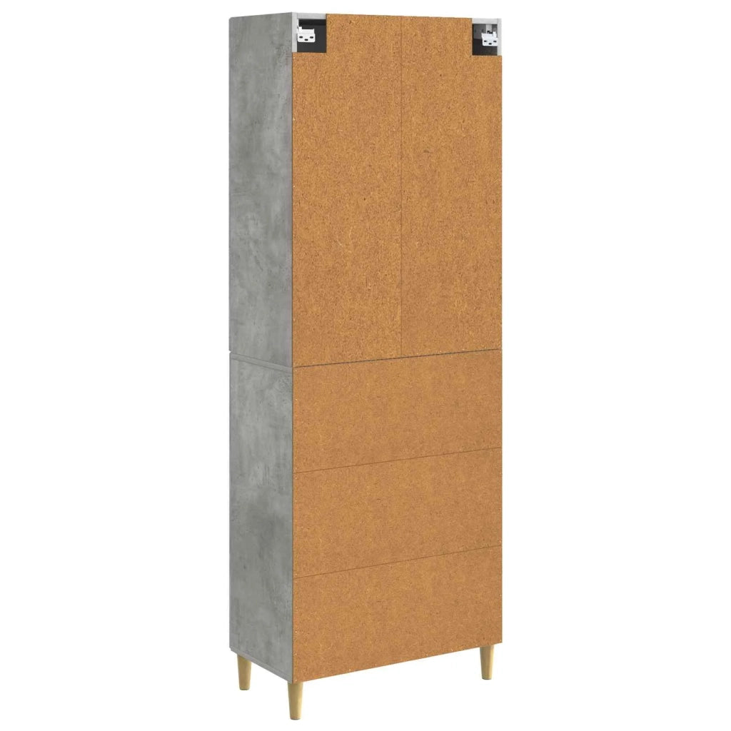 Set di armadi 2 pcs Grigio Cemento Legno ingegnerizzato 3416748