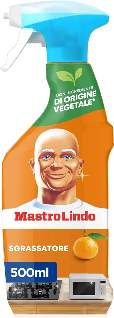 MASTROLINDO SPRAY SGRASSATORE DA 500ML AGLI AGRUMI