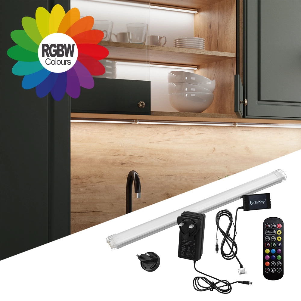 Vicco Striscia LED Bianco 40 cm con starter pack