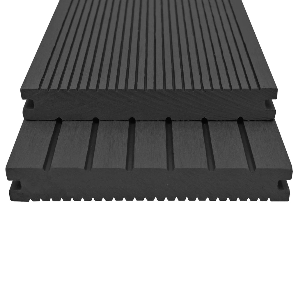Pavimento da Deck 4 pcs Nero WPC 42046653