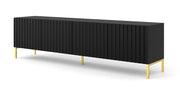 CREDENZA WAVE TV STAND 200 4D NERO OPACO