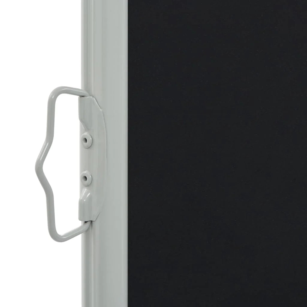 Tenda da sole laterale retrattile/schermo privacy per patio giardino terrazza balcone 140 x 300 cm nero 02_0007230