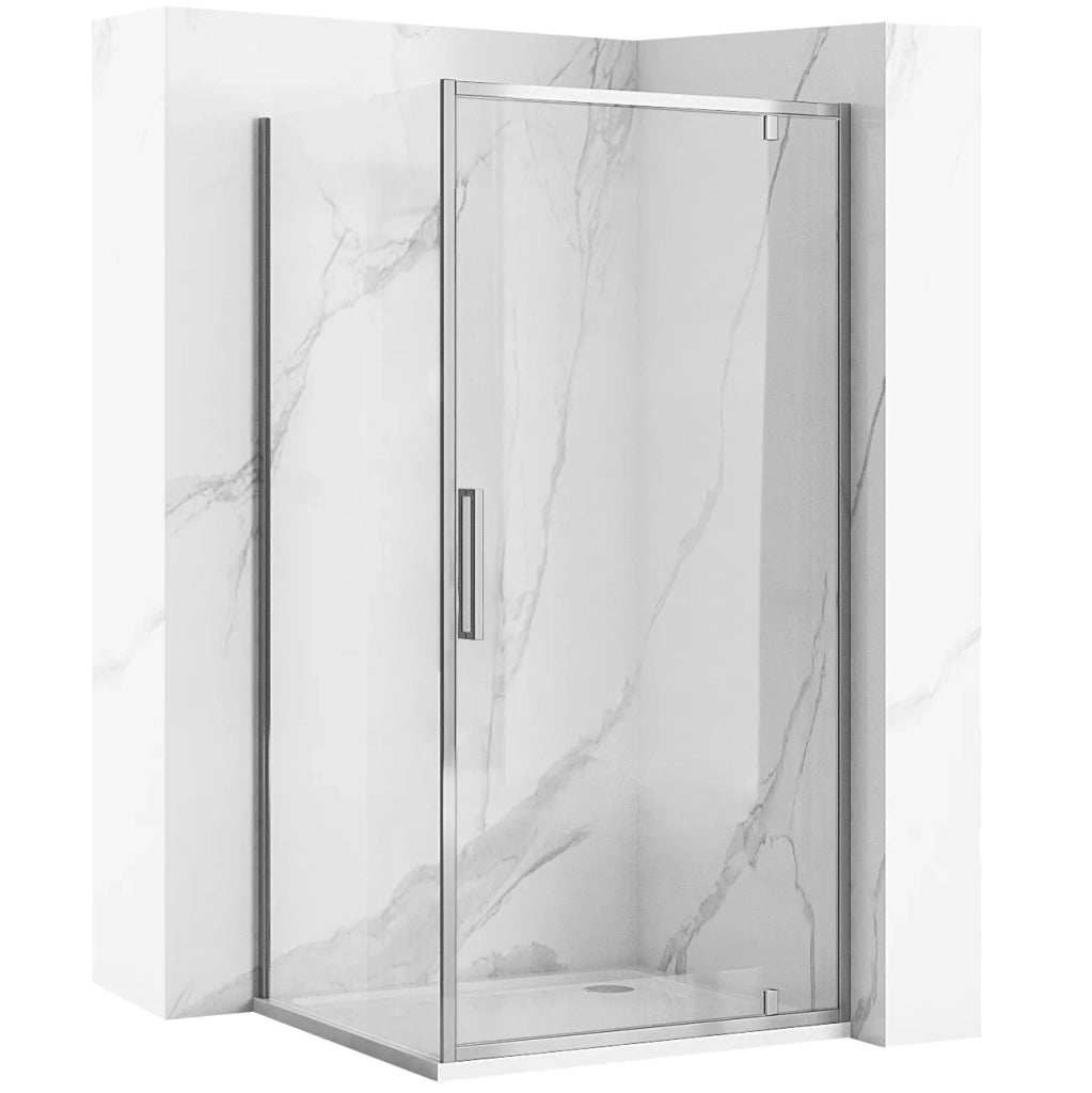 Cabina Doccia Rea Rapid Swing Chrom 120x90