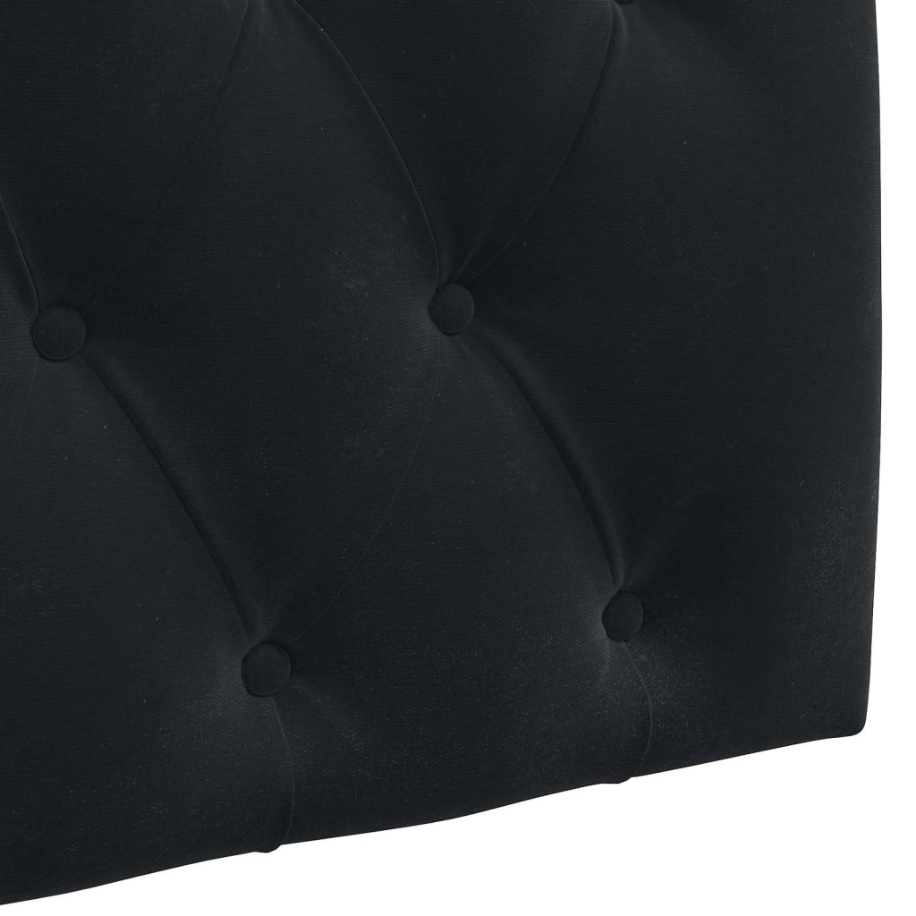 Testiera | Testata sospesa Con luce LED Nero Velluto