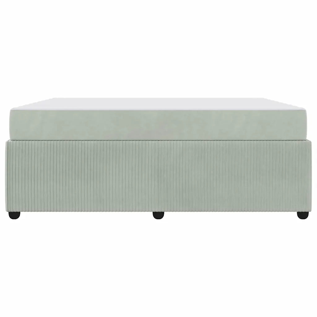 Struttura del letto Grigio chiaro 180 x 200 cm Tessuto 3398425