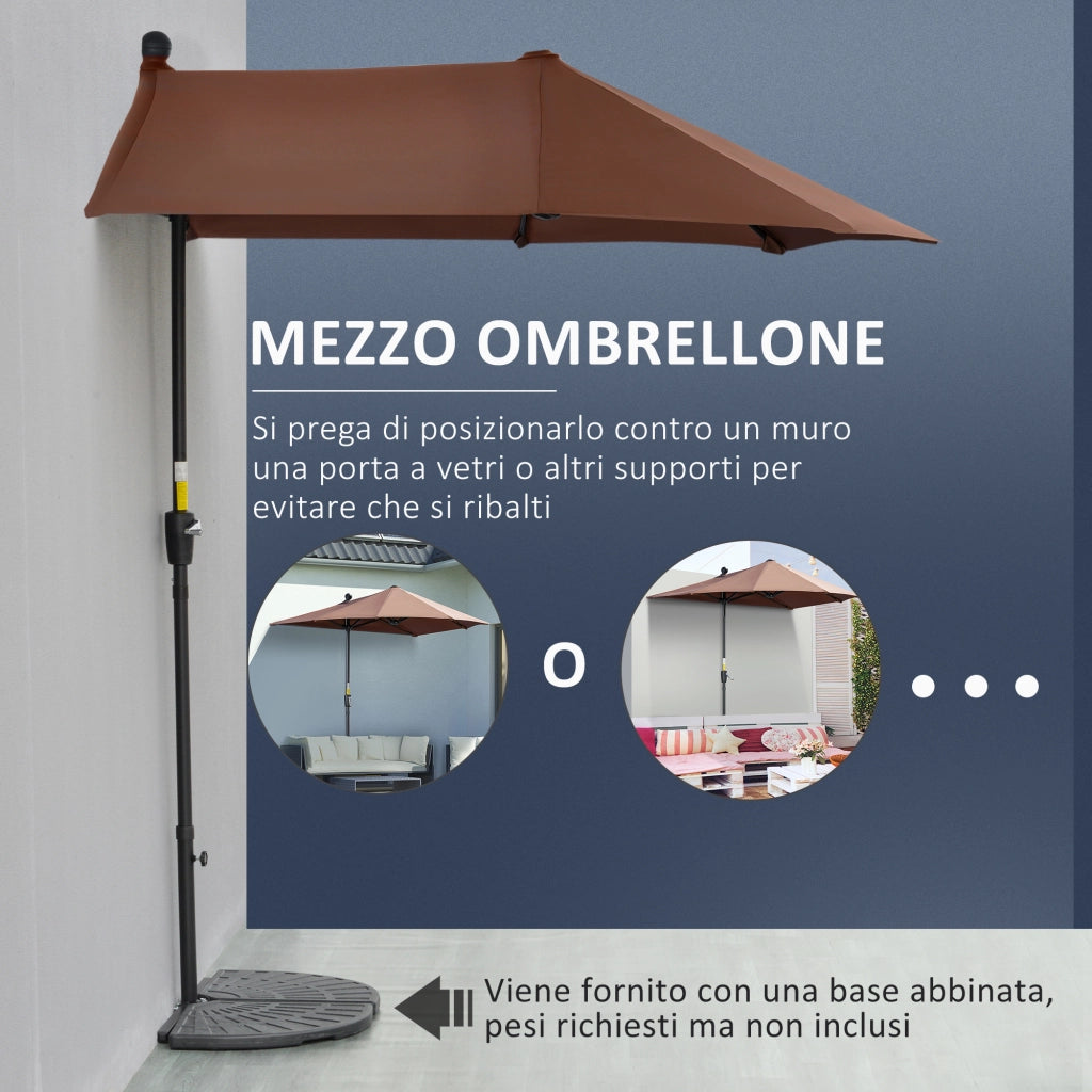 Ombrellone da giardino ¨C Minimal ¨C grigio 200x200 cm