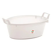 BACINELLA OVALE Ø 50 cm - 16 lt neutro  - STEFANPLAST