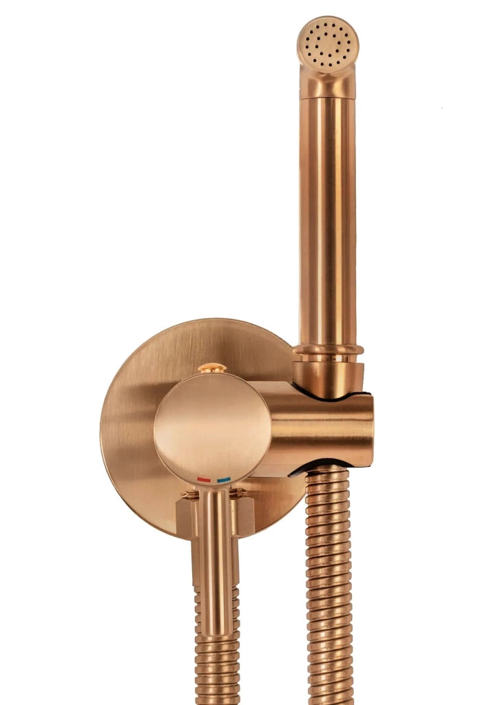 Rubinetto Bidet Rea Lungo Loop Copper Brush