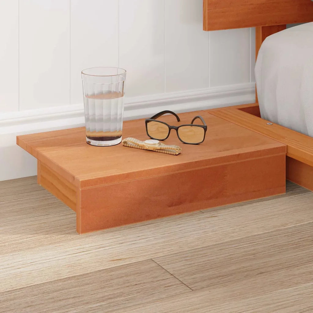 Struttura del letto Marrone 160 x 200 cm legno