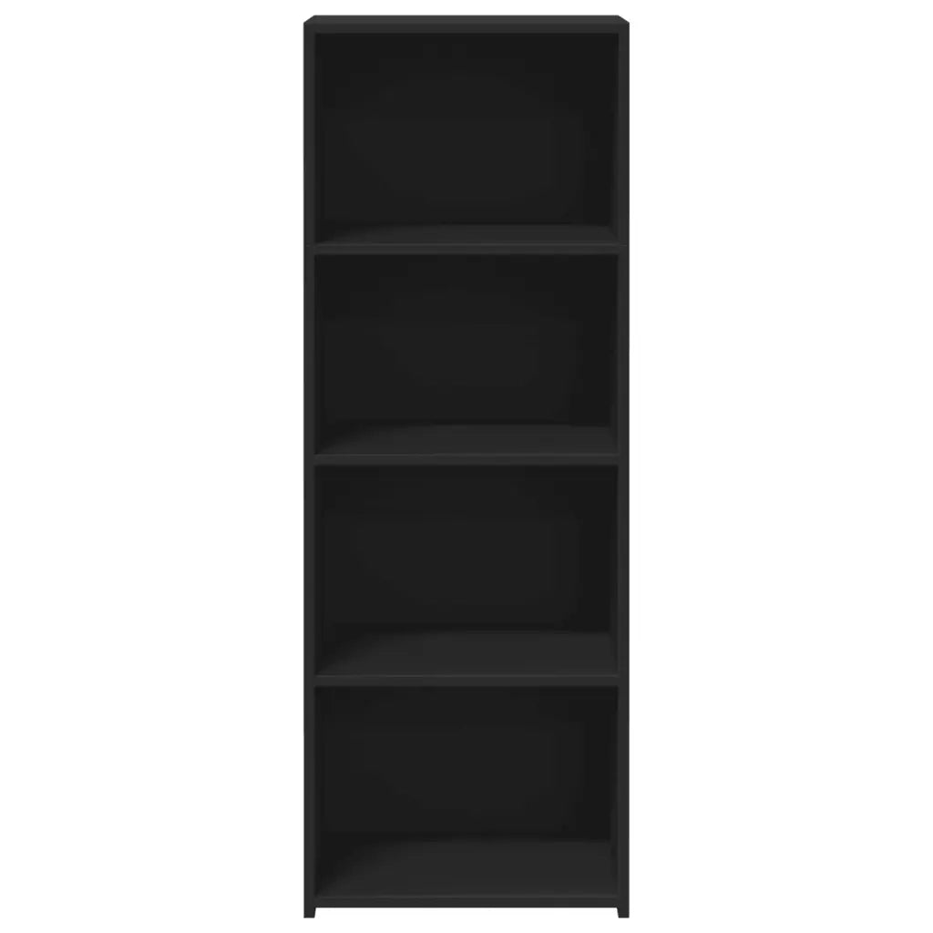 Credenza Nera 45x41x124cm in Legno Multistrato 846391