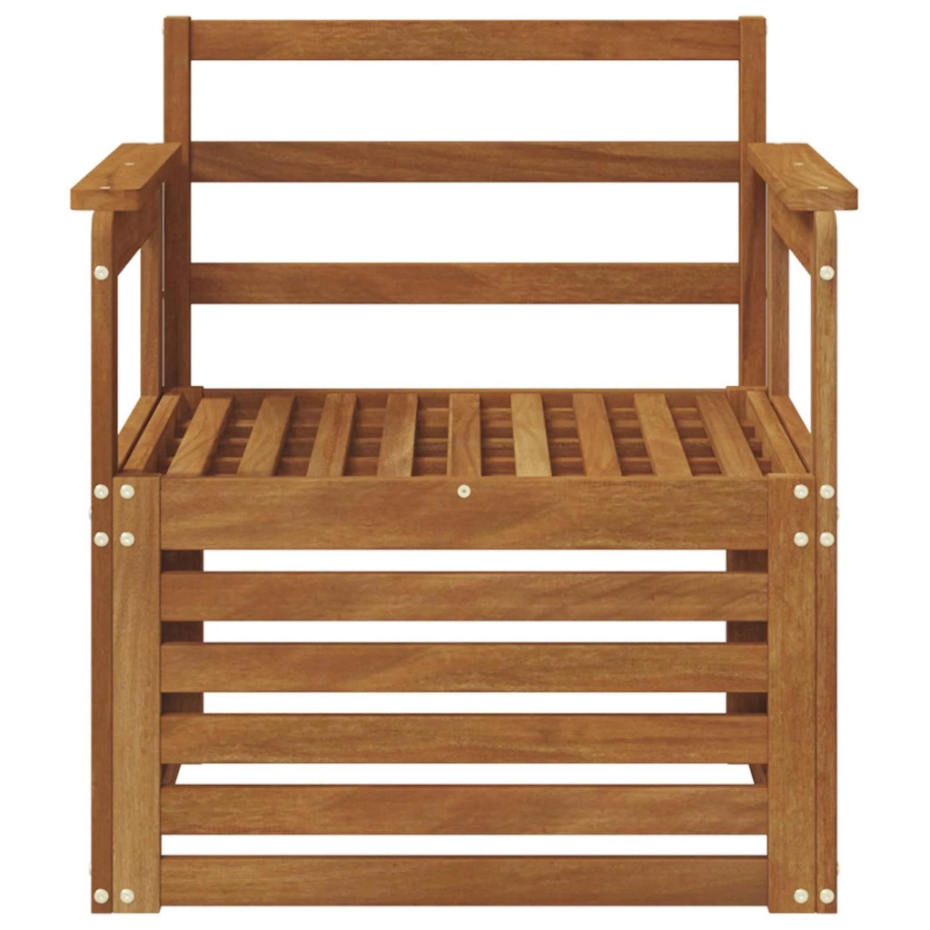Set di divani da esterno Legno di Acacia Massello 3436339