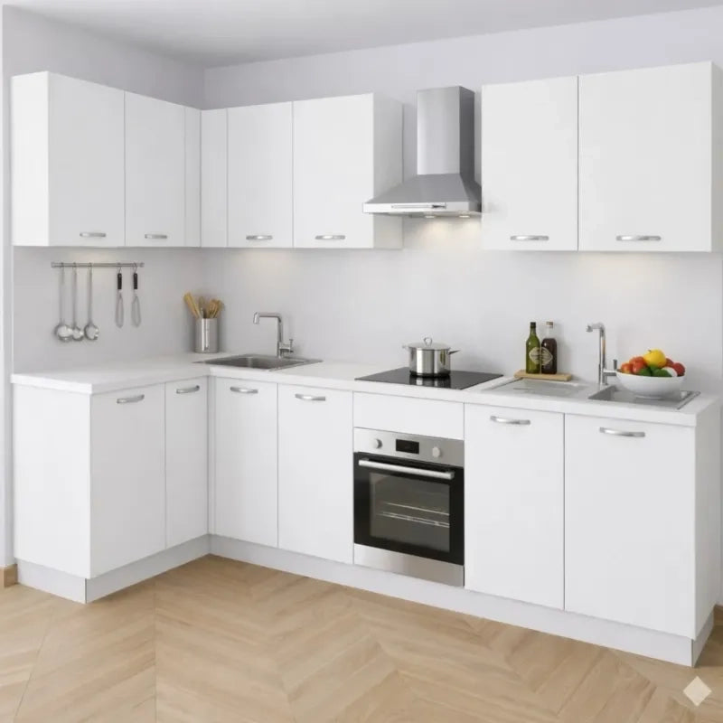 Mobile Base 60 Senza Anta. H 72 Cm L 60 Cm P 55.5 Cm. Spedizione In Kit Bianco