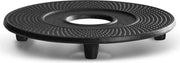 Onderzetta rotonda in ghisa - nera - Ø 13 cm