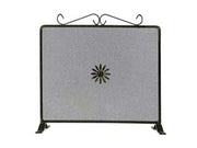 PARASCINTILLE CON DECORO PER CAMINO  cm.60x50h. (676B)    MILLE