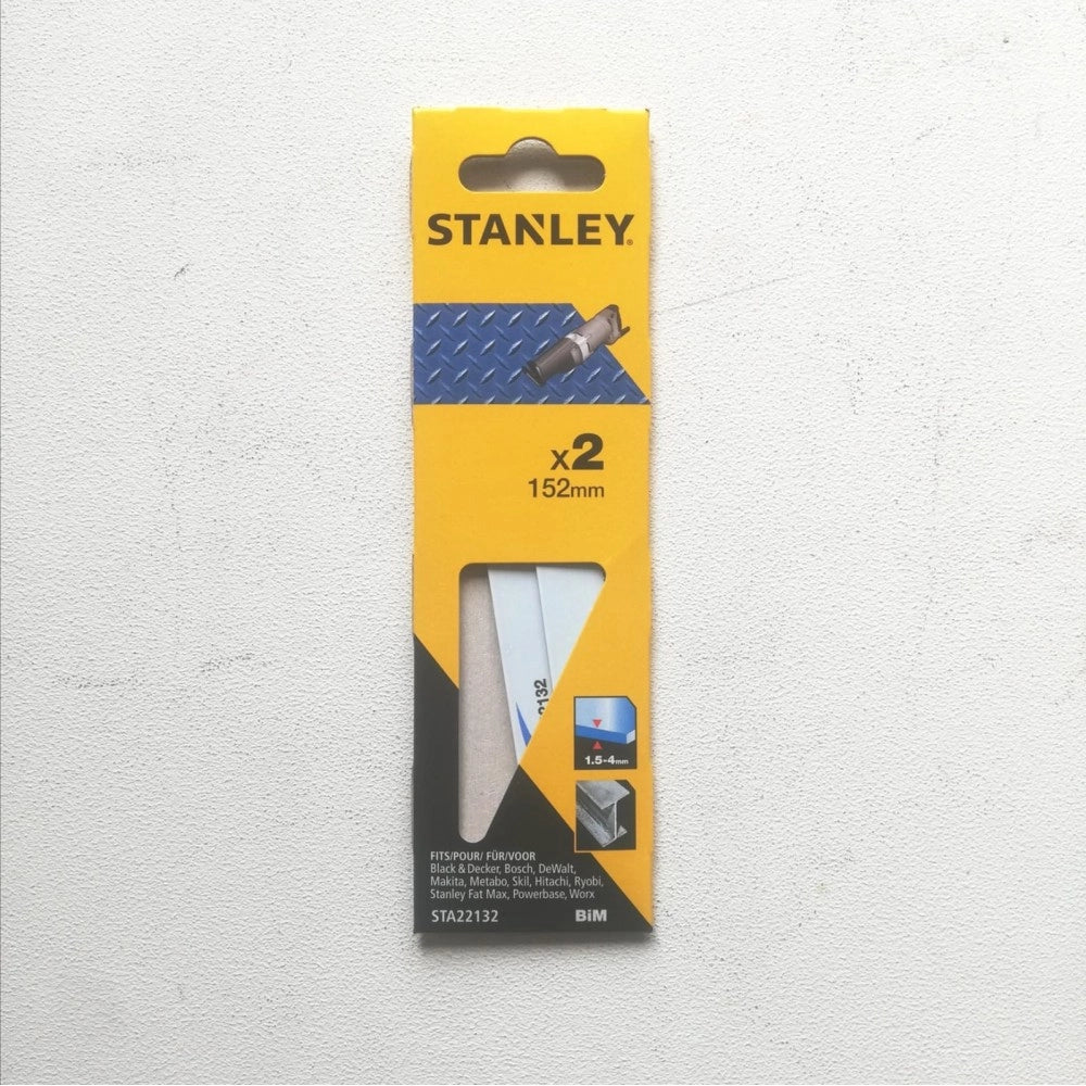 Stanley lama da 152mm per taglio ferro max 12mm per gattuccio - 2pz