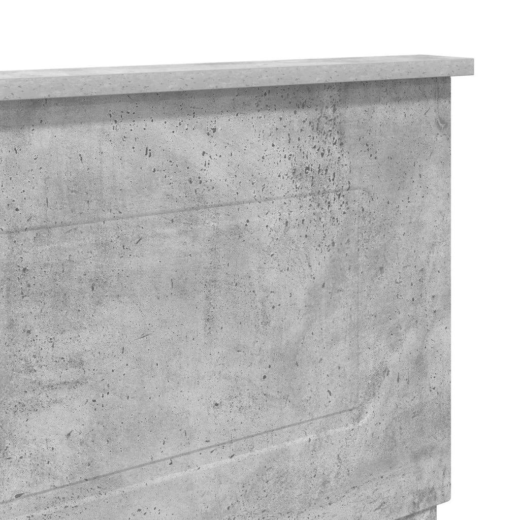 Testiera Grigio cemento Legno ingegnerizzato 888312