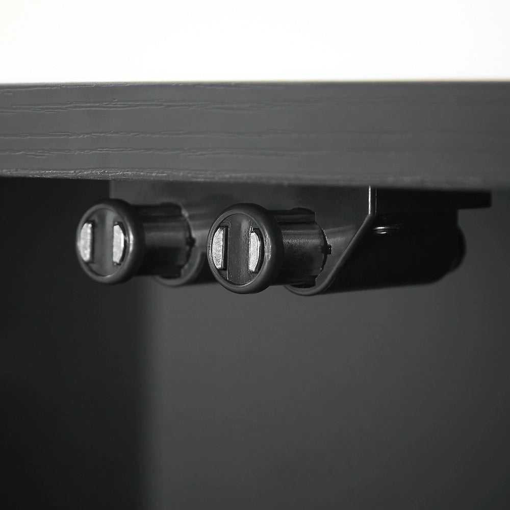 Credenza Buffet TV ¨C MINIMAL ¨C Nero, Legno, 162.5x38x61 cm