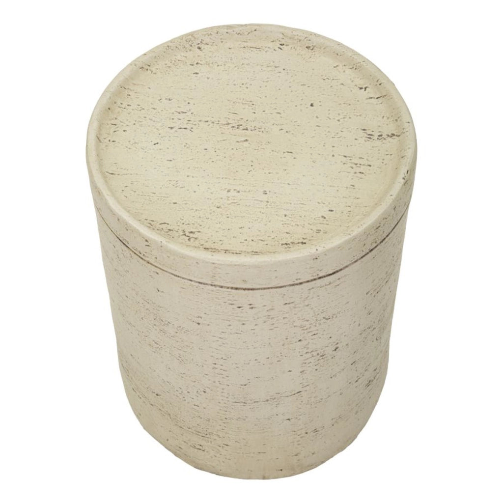 Tavolino VKH1069, Beige, MgO, 35x35x43 cm