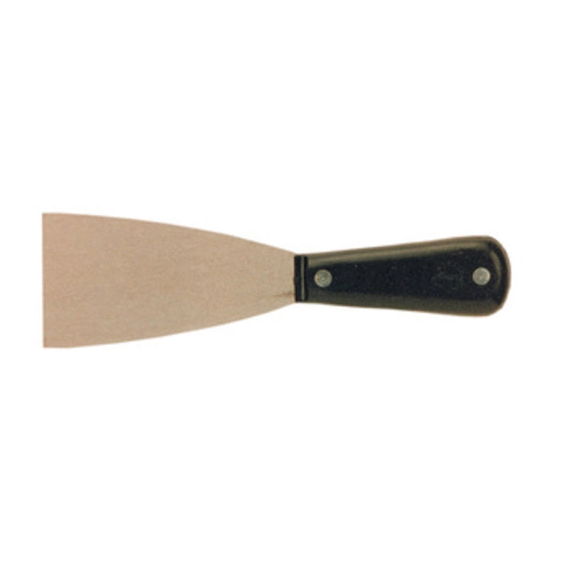 SPATOLA MANICATA NERA ART.504 100 MM- 12,0 pz