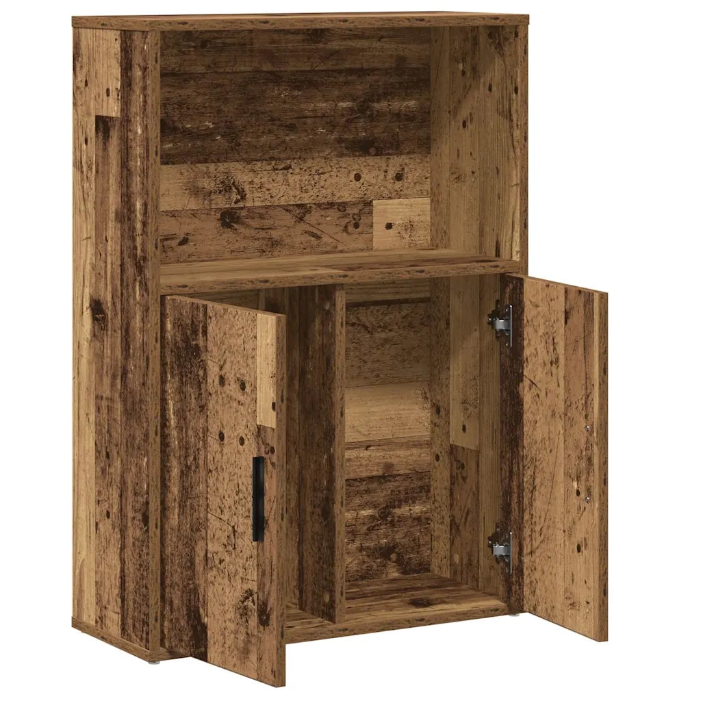 Libreria Legno Vecchio 60x24x85 cm in Truciolato 860416