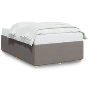 Letto matrimoniale | Letto per adulti | Giroletto senza Materasso Tortora 120x200 cm Tessuto