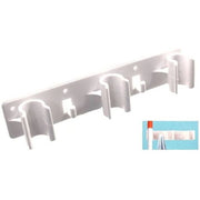 Trade Shop - Barra Portascopa Porta Scope Appendi Scope 3 Posti Sostegno Murale Appendiscope -