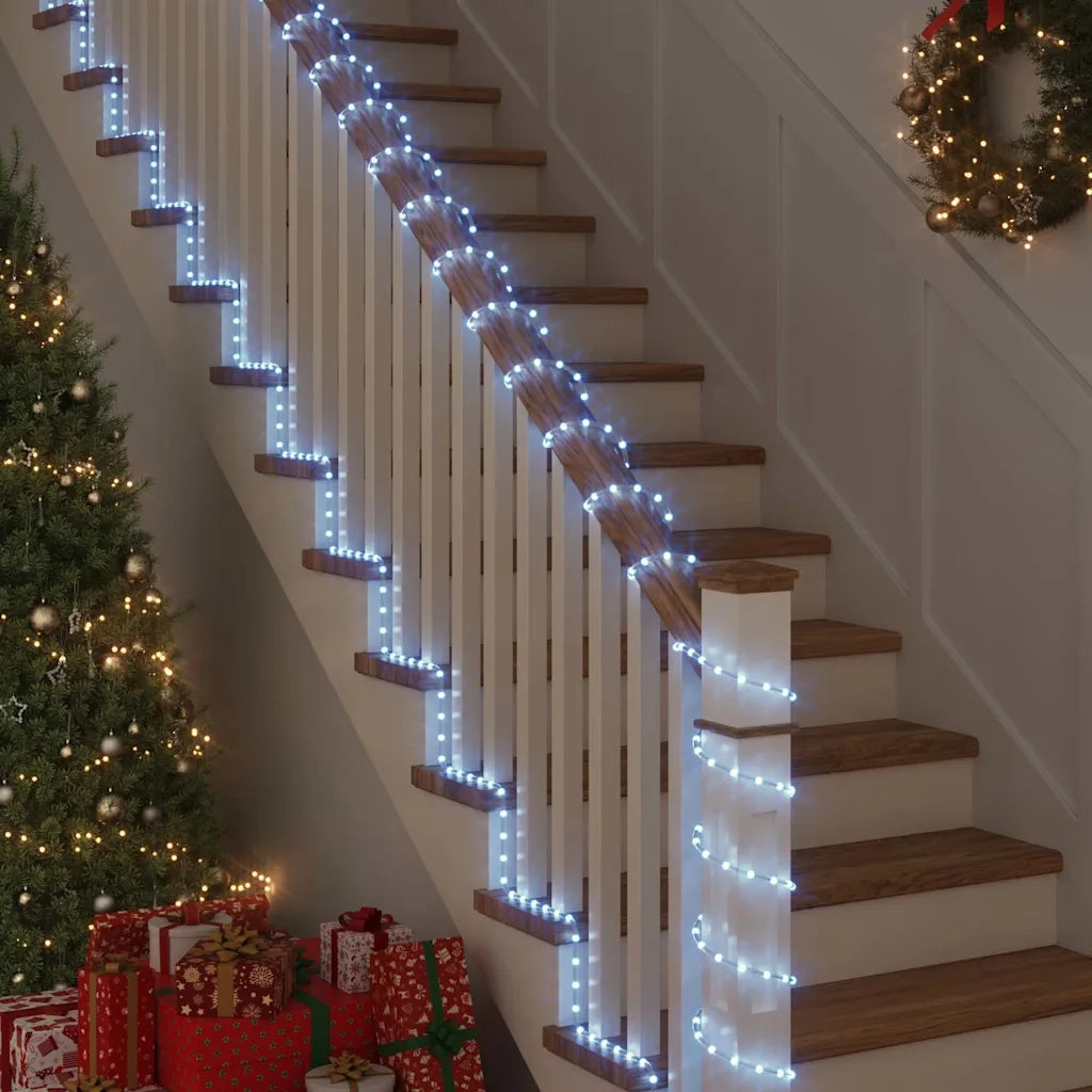 Luce a corda con 1200 LED Bianco Freddo 50 m PVC 42018946