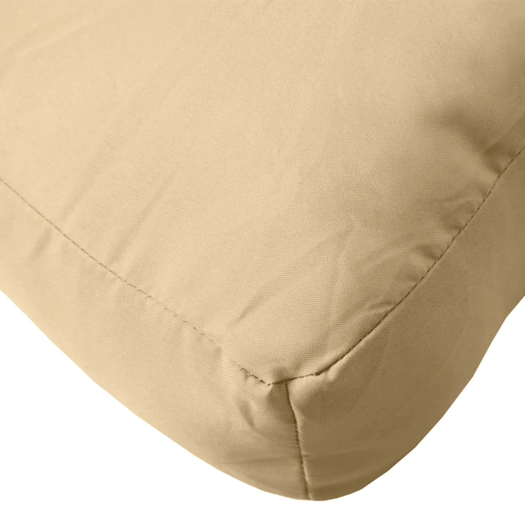 Cuscini per Pallet 2 pz | Cuscini per sedie Beige M¨¦lange in Tessuto