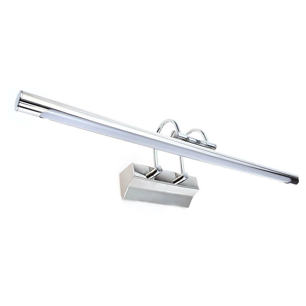 Trade Shop - Applique Da Bagno Led In Alluminio Opaco Da 12w Luce Freddo O Caldo - -bianco Freddo      -