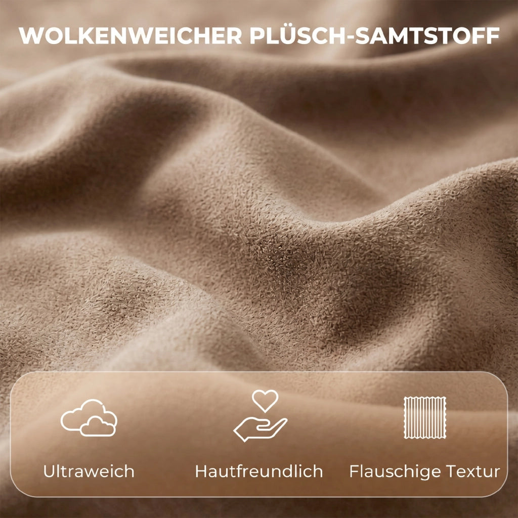 Poltrona Relax Reclinabile Girevole ¨C Minimal ¨C Tessuto Velluto Khaki
