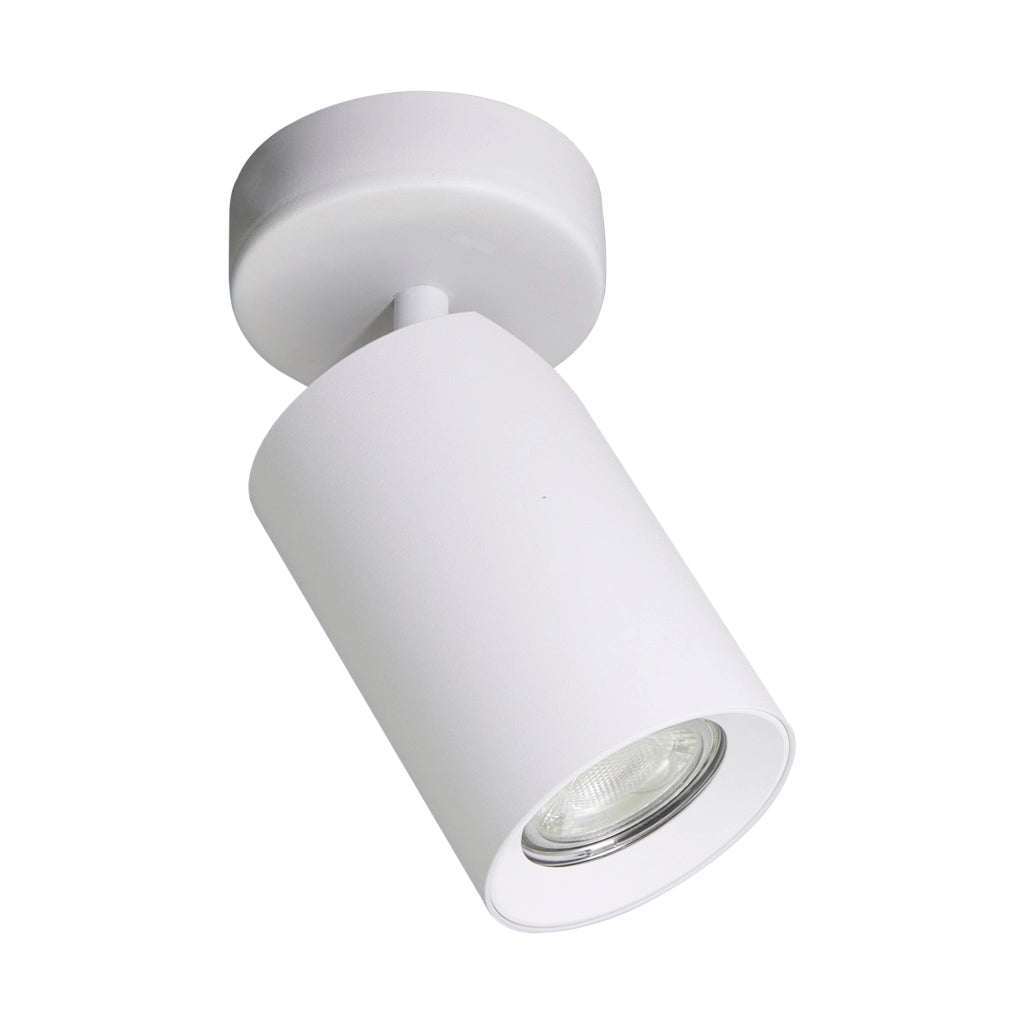 Spot soffitto Zuma Line TORE bianco tondo orientabile Ø7 GU10