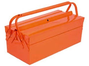 CASSETTA IN METALLO A 3 SCOMPARTI  cm.40x20x16h.    ALTE