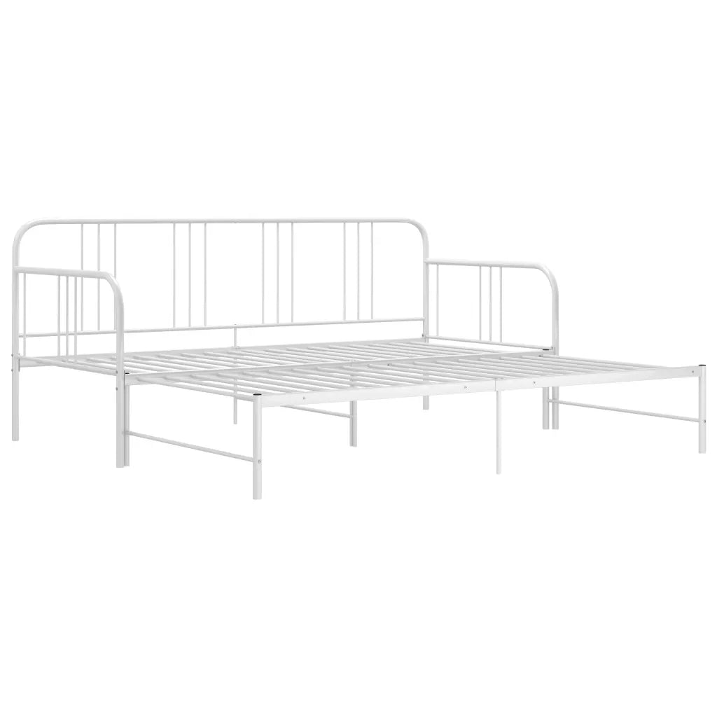 Telaio Divano letto | Sof¨¤ letto | Letto singolo Estraibile Bianco in Metallo 90x200 cm