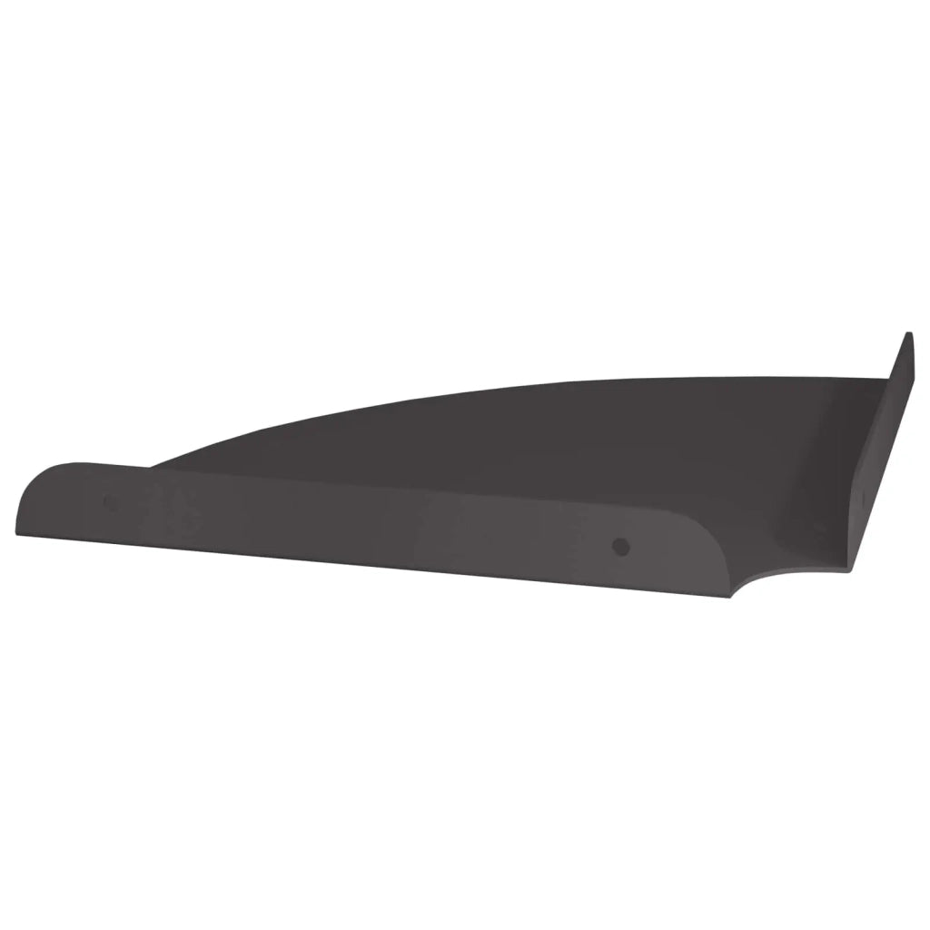 Mensola Galleggiante per Angolo 2 pcs Nero 24 x 24 x 2 cm 8004098