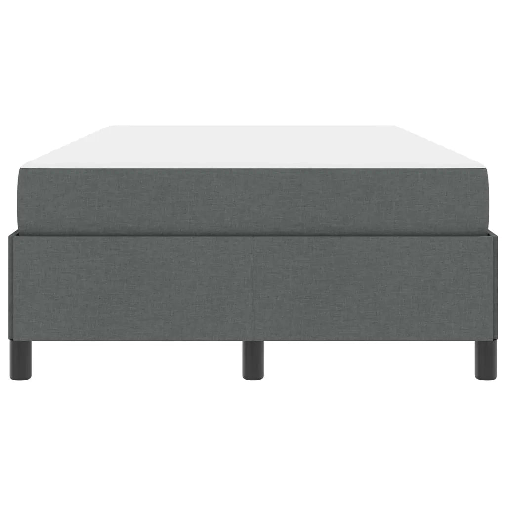 Letto a molle Grigio scuro 120 x 200 cm Tessuto 3398851