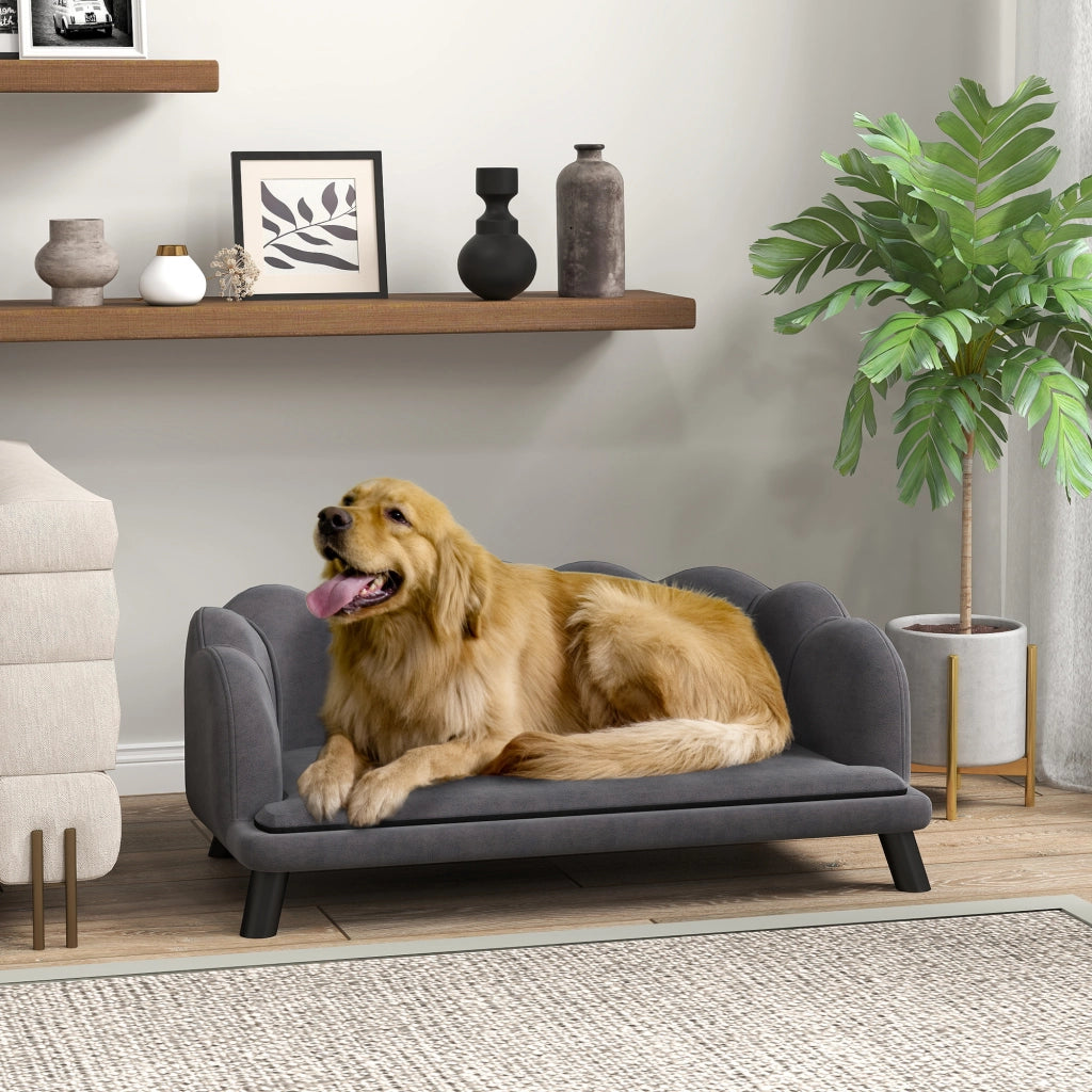 Divano per Cani Taglia Grande ¨C Xylo ¨C Rivestimento Sfoderabile Lavabile