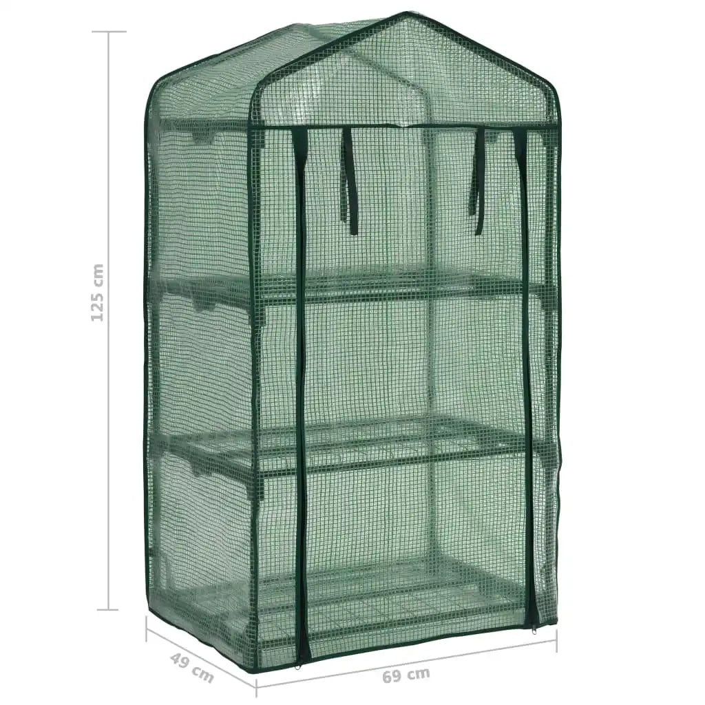 Mini Serra su 3 Livelli 69x49x125 cm 46917
