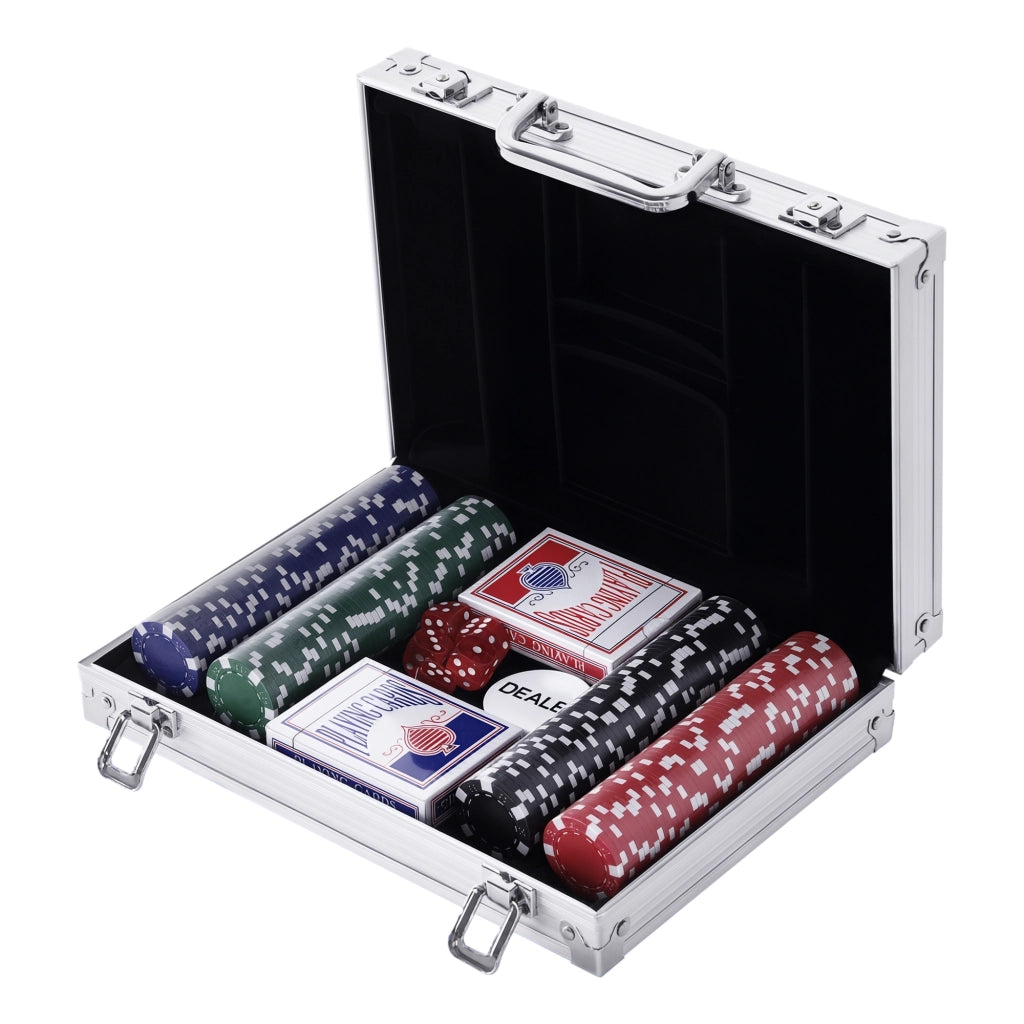 Set da Poker 200 Chip ¨C Minimal ¨C 29.5x20.5x6.5 cm