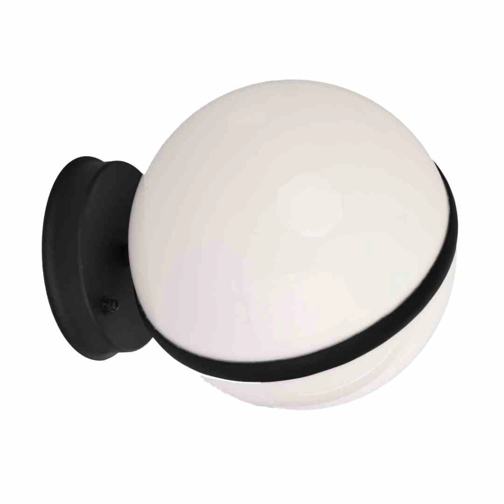 Applique da esterno CIRCULO nera E27 IP44 Eko-Light EKO6641
